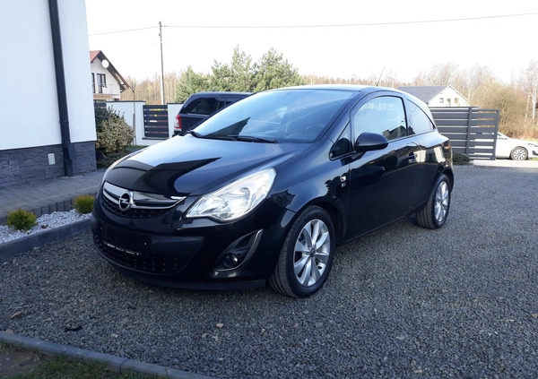 Opel Corsa cena 18600 przebieg: 145000, rok produkcji 2012 z Kościan małe 352